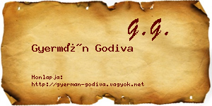 Gyermán Godiva névjegykártya